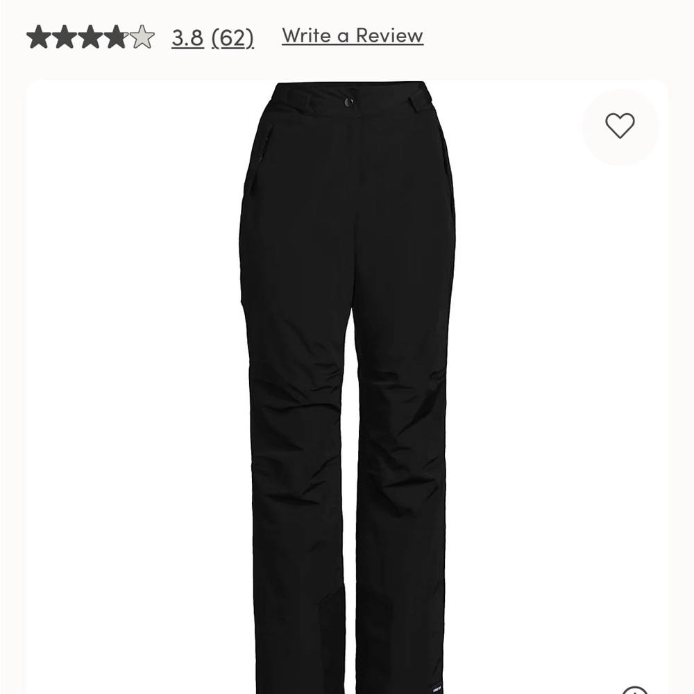 Lands' End Women's Snow Pants - **NWT** Size Medium Petite
